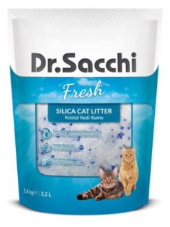 Dr.Sacchi Silica Kokusuz Kalın Taneli 1.4 kg Kedi Kumu kullananlar yorumlar